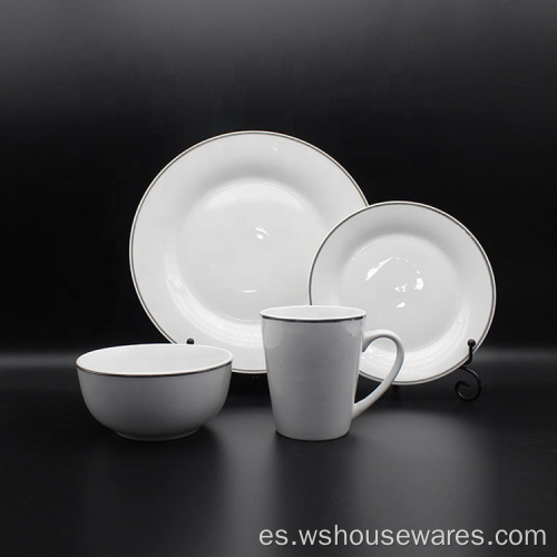 Restaurantes16pcs porcelana decorativa decorativa